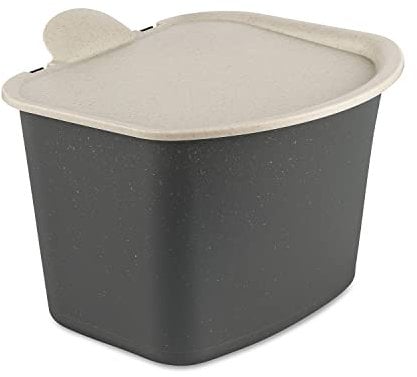 Koziol BIBO Bio Abfall Behälter nature ash grey
