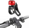 MotuTech Campanello per Xiaomi M365 Pro / Pro2 / 1S / Essential Scooter Monopattino Accessori Bell su Manubrio Alluminio (Rosso)