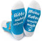 ANOTION Lustige Socken Für Tierliebhaber, Valentinstag Geburtstag Geschenk Originelle Geschenke Für Katzenliebhaber Frauen, Baumwollsocken, Rutschfeste Sock, Cat Socken Für Damen Und Herren