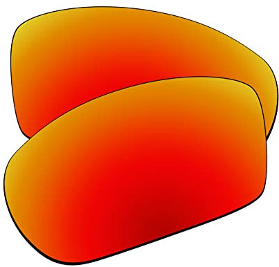 EZReplace Lenses Replacement for Oakley Siphon OO9429 Sunglasses (Polarized Lenses) - Fits Oakley Siphon Frame (Fire Red)