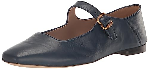Sam Edelman Women's Michaela Stud Mary Jane Flat, Hudson Navy, 5