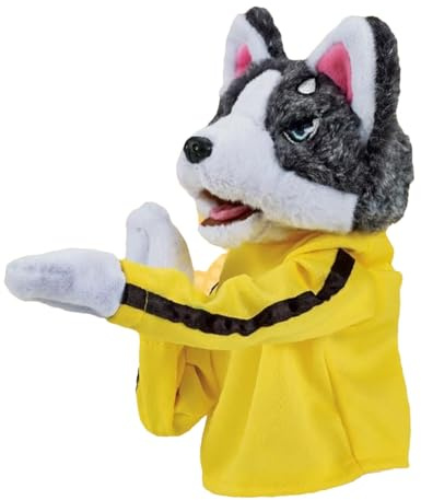 Interaktive Handpuppe – 1 witzige Boxer-Puppe mit Sound und Boxaktion, interaktive und komplizierte Handpuppe zum Lehren, Rollenspielen und Geschichtenerzählen