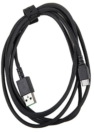 GMBYLBY Cable de carga y datos de mouse USB C tipo C para ViperV2 DeathAdder V3Pro/Basilisk V3Pro Gaming Mouse USB C a USB Cable de carga de datos para mouse Basilisk V3Pro Gaming Mouse