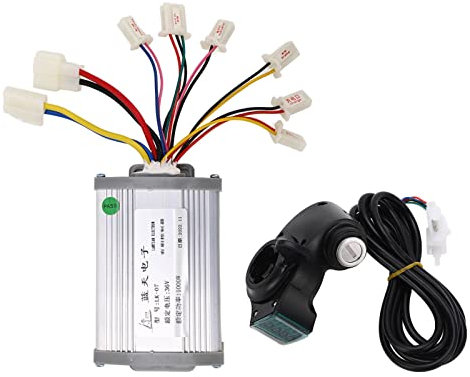Alomejor 36V 1000W Elektrofahrrad-Umrüstsatz Controller Gasgriff-Kit für Elektrofahrrad Elektro-Dreirad