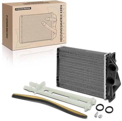 Frankberg Scambiatore di calore Riscaldamento interno Compatibile con 169 1.1L 500 312 1.4L 500C/595C/695C 1.4L 500/595/695 1.4L 500 312 1.3L Replace# 71459