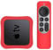 TV Box Case/Remote Case for Apple TV 4K Siri Remote 3rd Gen 2022, Protective Cover (Red)