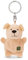 NICI Schlüsselanhänger Hund beige mit Kleeblatt 5cm