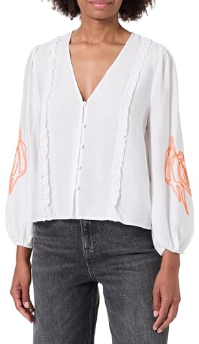 Desigual Damen 25wwbw06 Bluse