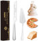 Ensemble de Couteau à Gâteau de Mariage Personnalisé – Couteau et Serveur en Acier Inoxydable avec Gravure, Cadeau pour Mariage, Anniversaire, Noël
