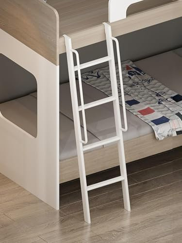 Scaletta di ricambio per letto a castello con ganci e maniglia, gradini robusti per letti a soppalco, dormitori, camper, elevata capacità di carico