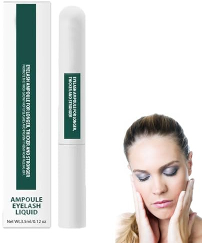 EIHI 1 Stück Wimpernserum Ohne Hormone,Lash Serum,Nährlösung zur Schnellen Verdichtung der Augenbrauen,Für Lange & Volle Wimpern
