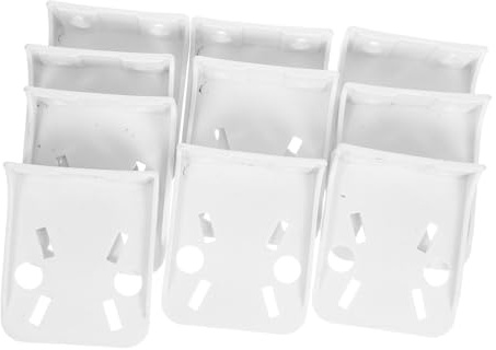 Cabilock Montagehalterungen mit Stabiler Halterung für Wasserfiltergehäuse 10 Stück aus Kunststoff und Einfacher Installation und Wasserhahnbefestigung zur Küchenorganisation