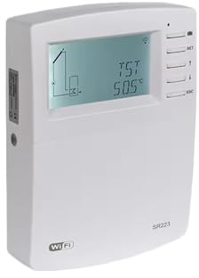 Pannello Di Controllo Del Riscaldamento Solare Intelligente Diviso SR223 Supporto For Telecomando APP Mobile E Regolatore Della Porta Di Comunicazione 485