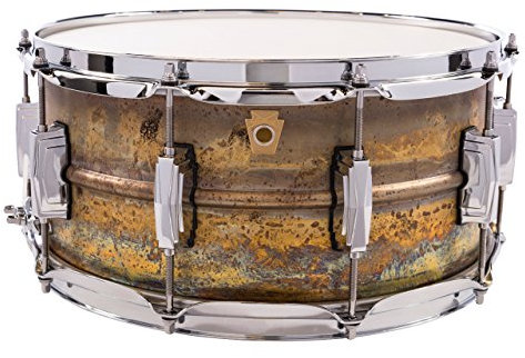 Ludwig 16,5 x 35,6 cm Raw Brass Phonic Snare Drum (LB464R)