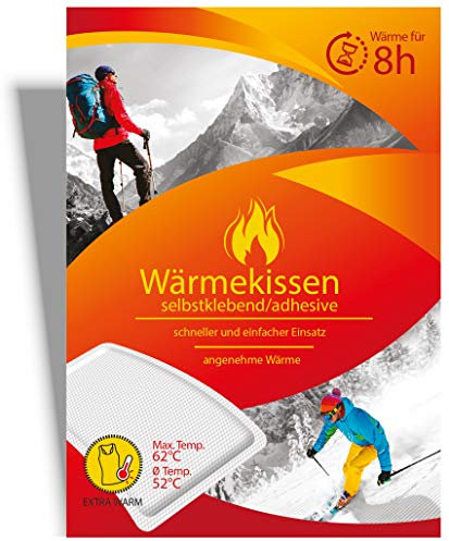 Werunia GmbH Wärmekissen 20 Stück | Wärmepflaster für Nacken, Rücken, Schulter selbstklebend | Wärmepad, Wärmespender für Massage und Entspannung | Nackenwärmer, Rückenpflaster, Thermopflaster