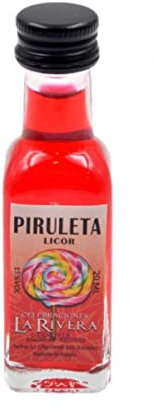 Lote de 25 Botellas de Licores de Cristal Sabores A Elegir. Regalos Originales. Complementos. Detalles para Bodas, Comuniones, Bautizos y Cumpleaños. CC (Piruleta)