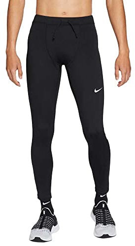 Nike Herren Dri-FIT Challenger Tights, Black/Reflective Silver, 2XL
