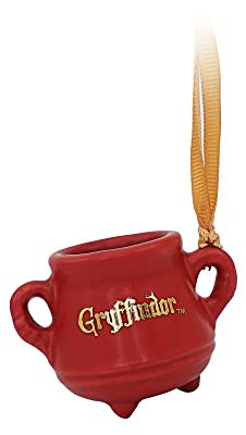 Harry Potter Gryffindor Cauldron Unisex Bolas Rojo Vino cerámica
