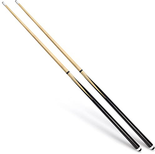 VANLAN Billard-Queue-Sticks Billard-Queues, 2 Stück, 147,3 cm, Billardspitzen, 13 mm, Hausbar, Billardqueue, 2 Stück (147,3 cm, 2 Stück)