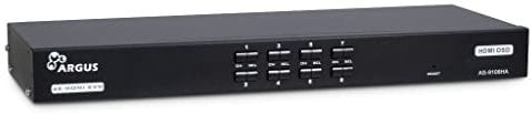 Inter-Tech KVM-Switch AS-9108HA 8-Port Rackmount HDMI, 8xHDMI/USB
