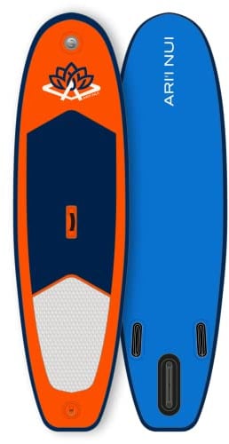 ARIINUI SUP aufblasbar 9.0 MAHANA Orange Blau Komplettset Inflatable Stand Up Paddle Board