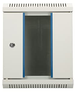 EXTRALINK 6U 300X300, Rack, stehend, ideal für Netzwerk-Serverräume, CCTV-Kontrolle, Unternehmen, IT-Unternehmen, einfache Installation, grau