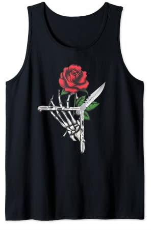 Knife butterfly Knifes Balisong Flipping Butterfly Knife Tank Top