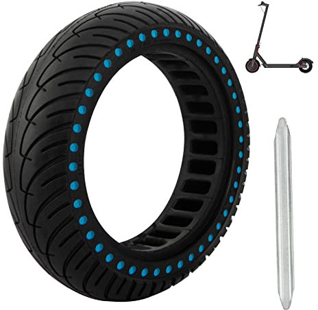 Solid Reifen, 8.5 Zoll E Scooter Ersatzräder Tyres mit Montagewerkzeug Kompatibel Für Mijia Mi Xiaomi M365 1S,Essential,Pro,Pro 2, Elektro-Scooter Vollgummi Tyre Reifen