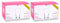 Tradineur - Pack de 2 Cajas de 6 Vasos Modelo Belek - 38 cl - Fabricado en Vidrio Resistente - Apto para lavavajillas - 12 Uds Totales