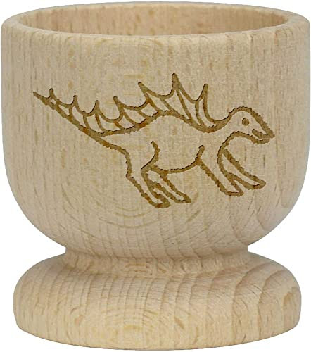 'Dinosaur' Wooden Egg Cup (EC00022166)