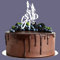 Cake Topper aus Acryl zur Hochzeit | Verlobung | She said yes |Kuchendeko Tortenstecker | weiß | Kuchendekoration und Tortenschmuck | Hochzeitsgeschenk |100% Made in Germany