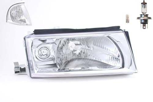 Johns, Scheinwerfer kompatibel zu Skoda Octavia 1U 00-10 Rechts Leuchtmittel m. Blinker