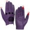 Harssidanzar Damen Leder Fahrhandschuhe, Lammfellhandschuhe, Sommer Leder Touchscreen Fahrhandschuhe,ungefüttert, Lammfellhandschuhe, Damen Lederhandschuhe GL009EUA,Violett,Größe L