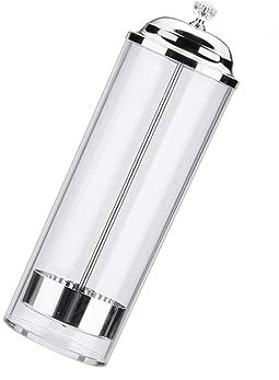 VUIUYOIES Vintage Glass Drinking Straw Dispenser Rustic and Decorative