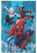 Marvel Spider-Man and Friends Gallery Leinwand-Wanddekoration, Action-verpackte Spider-Man-Wandkunst für Männerhöhle oder Filmzimmer