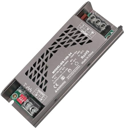 LED Trafo 24V 100W, SOARFLY 240V auf 24V LED Treiber Netzteil, LED Netzteil Volllastleistung Kein Rauschen Kein LED-Flimmern, Led Transformator für LED Beleuchtungen