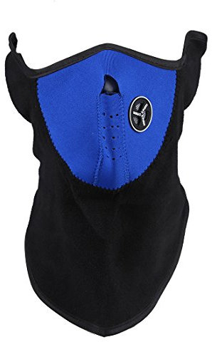Beausoleil Neopren-Ski-Gesichtsmaske-Winter-Ansatz Ohr-Waermer Skilaufen Motorrad Blau