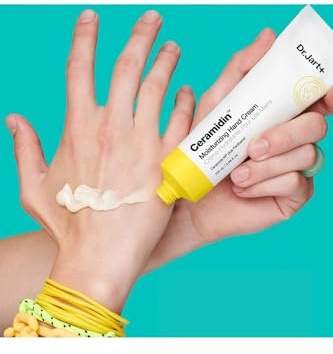 Dr.Jart+ Ceramidin Moisturizing Hand Cream | Handcreme für trockene Hände | Feuchtigkeit & Hautbarriere | Mit Ceramiden und Panthenol | Koreanische Hautpflege