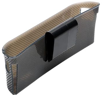 Car Back Seat Protector Car Storage Box Garbage Mesh Card Phone Holder Phone Cradle Door Side Hanging Pocket Trash Bin Organizer Car Seat Organiser(Large)