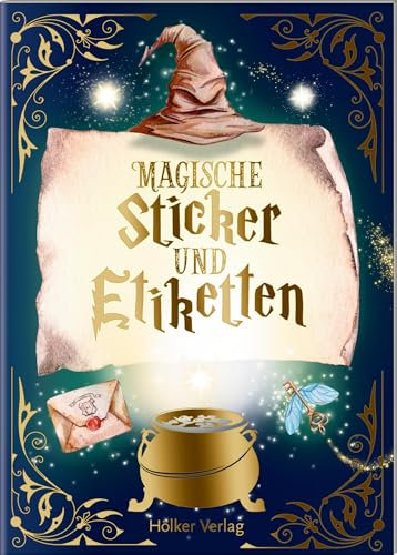 Magische Sticker und Etiketten: Zum Dekorieren von Briefen, Karten und Geschenken. Perfekt für kreative Muggel und Hobby-Zauberer! (Küchenpapeterie)