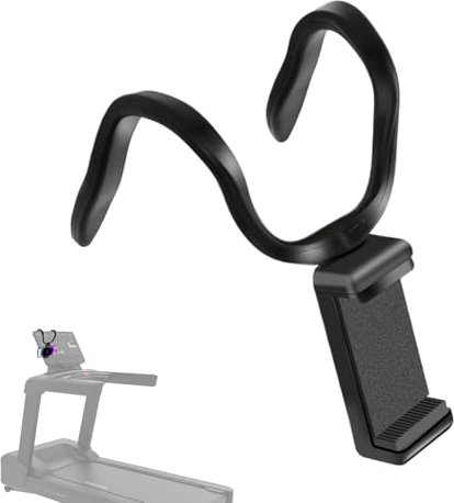 Support de téléphone pour tapis de course – Support de téléphone universel pour appareils d'entraînement, support à clip réglable | Support sécurisé pour smartphones sur tapis de course, vélos et