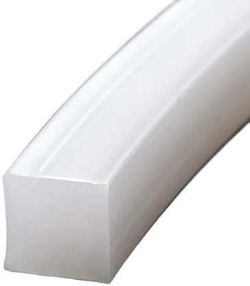 CHAOUYYZ 1 M Striscia Di Tenuta in Gomma Siliconica Solida Resistente Alle Alte Temperature 5 Mm X 5/10/15/20/30 Mm/5 * 15Mm/5Mm