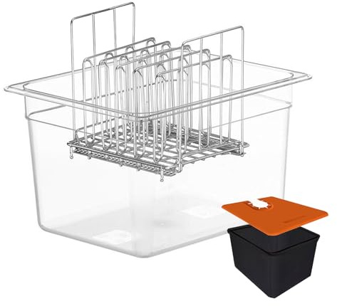 Roner Cocina Baja Temperatura 12L | Compatible con la Mayoría de Las Ollas de Cocción Lenta