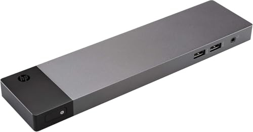 HP Thunderbolt 3 Dock 90W ZBook- 4K Support, USB C, For HP Zbook, Elite x2, Elitebook- Docking station(Renewed)