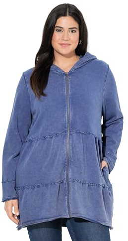 Ulla Popken Damen Sweatjacke
