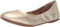 Amazon Essentials Damen Ballerinas Belice Zum Hineinschlüpfen, Gold, 37 EU
