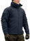 M-Tac Taktische Jacke mit Kapuze, Fleece-gefüttert, wasserabweisende Softshell-Jacke für Herren, Marineblau, S