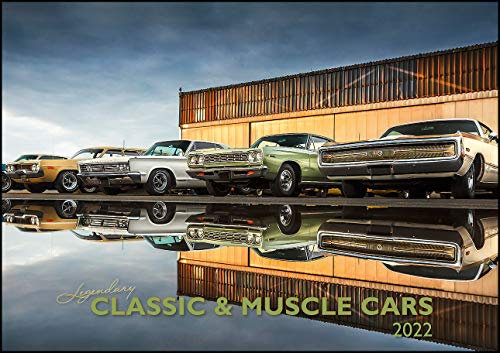 Legendary Classic & Muscle Cars 2022 - Wand-Kalender - Auto-Kalender - 42x29,7 - Oldtimer