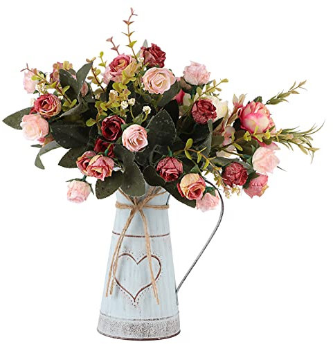 Heart-shaped Iron Plant Pot Decorative Flower Holder for Home Office Garden Stylish Metal Vase for Flower Arrangement Safe Plant Container Ornament
