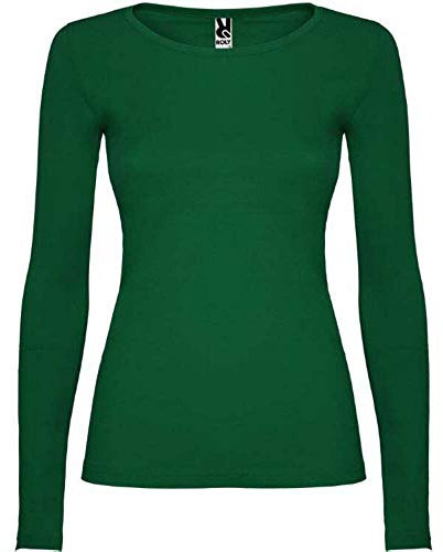 ROLY Camiseta Extreme 1218 Mujer Manga Larga Verde Botella 56 S